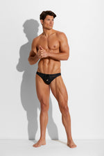 BLACK SWIM THONG